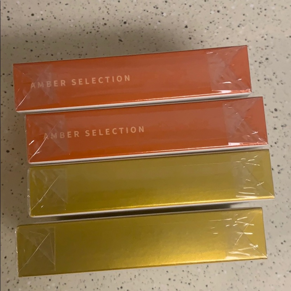Yellow and amber heets IQOs 4 pack